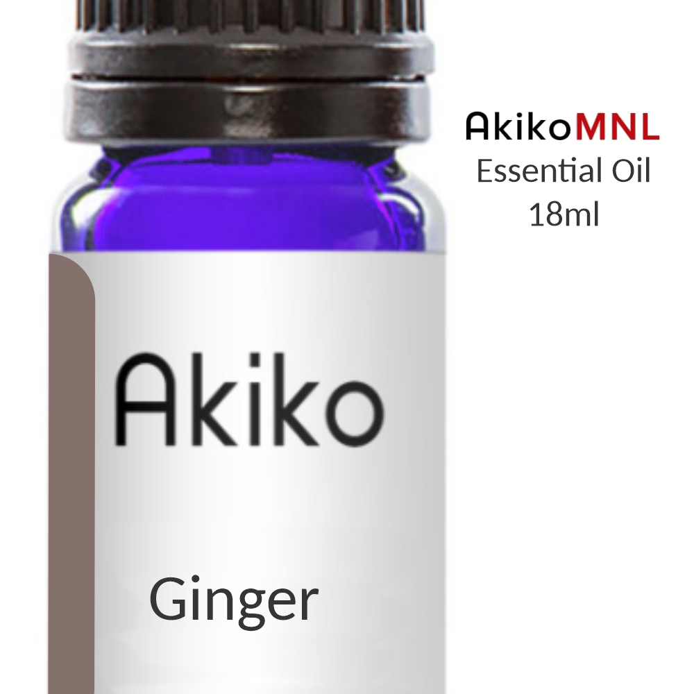 Ginger Essential Oil (18ml bottle with dropper) AkikoMNL - Image 2