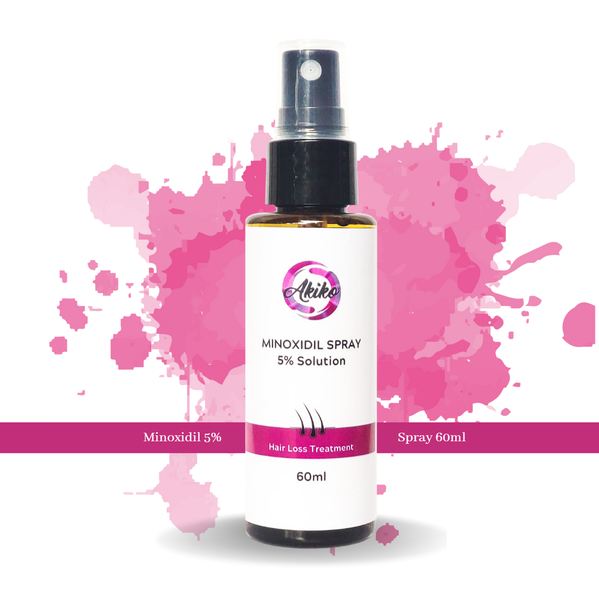 Minoxidil 5% Hair Regrowth Spray (60ml)